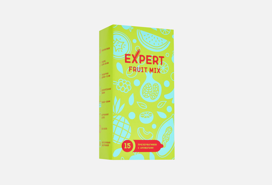 Изображение товара Презервативы Expert Fruit Mix ароматизированные для безопасной интимной близости