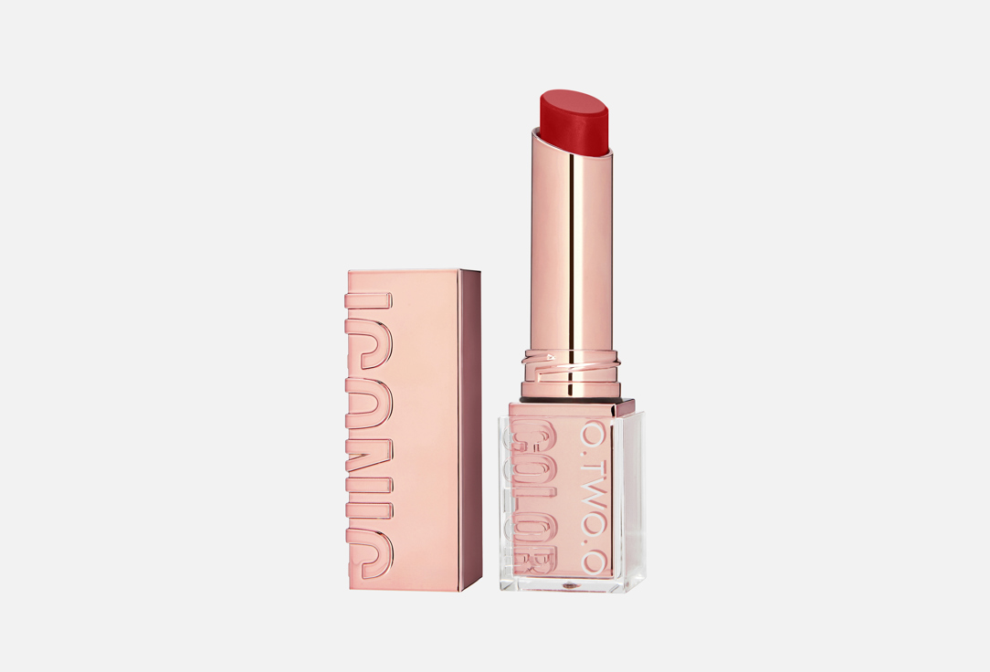 Изображение товара Сатиновая помада для губ O.TWO.O Satin lipstick высокопигментированное средство для ярких и насыщен