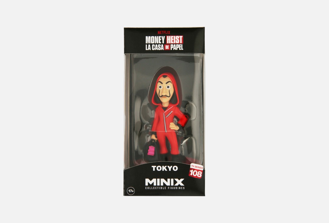 Изображение товара Фигурка Minix TOKIO - Mask MONEY HEIST лицензионная коллекционная игрушка