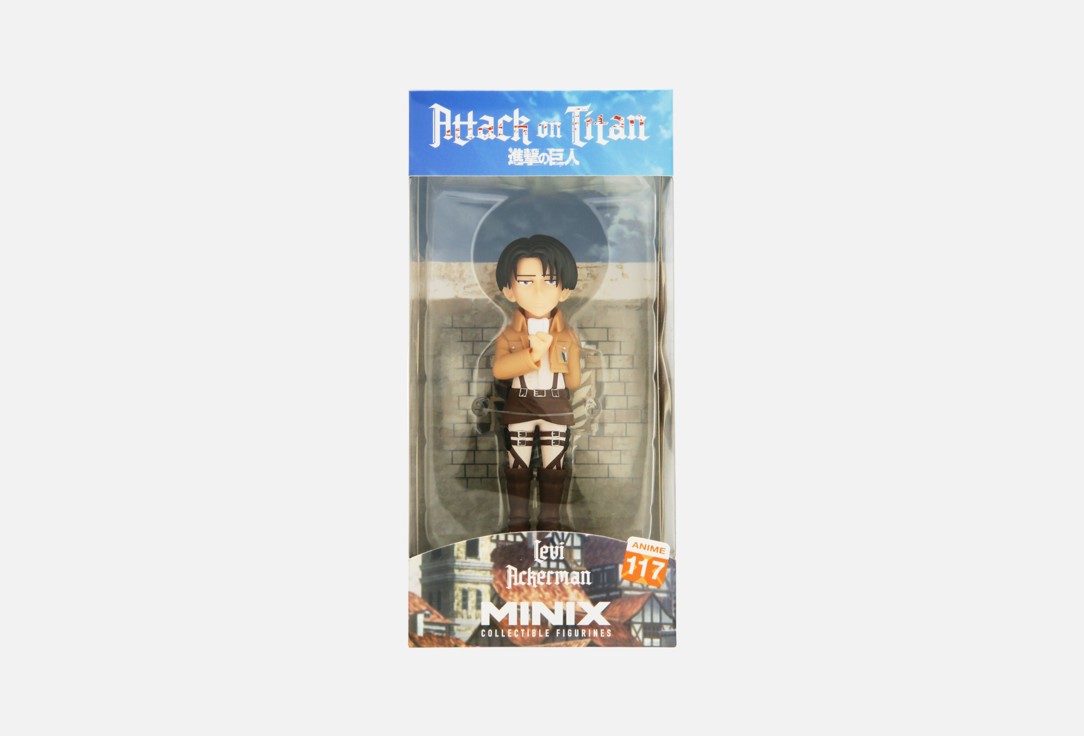 Изображение товара Фигурка Minix Attack of Titans Levi Ackerman коллекционная игрушка высота 12 см