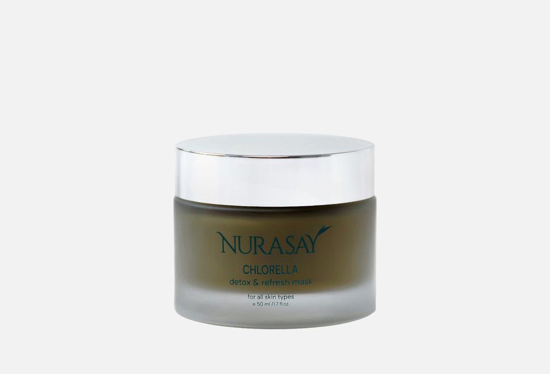 Маска для лица NURASAY Chlorella detox & refresh 50 мл