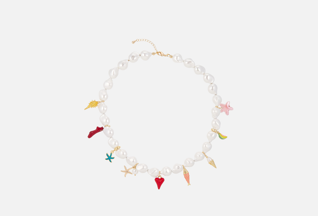 колье ALERIE-ACCESSORIES Maldives из барочной майорки 1 шт