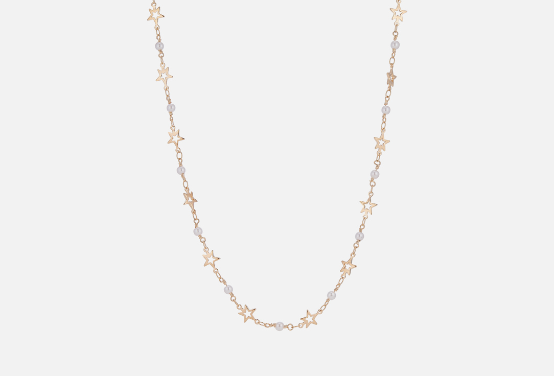 Изображение товара цепочка Alerie-Accessories Essentials Gold Stars с майоркой