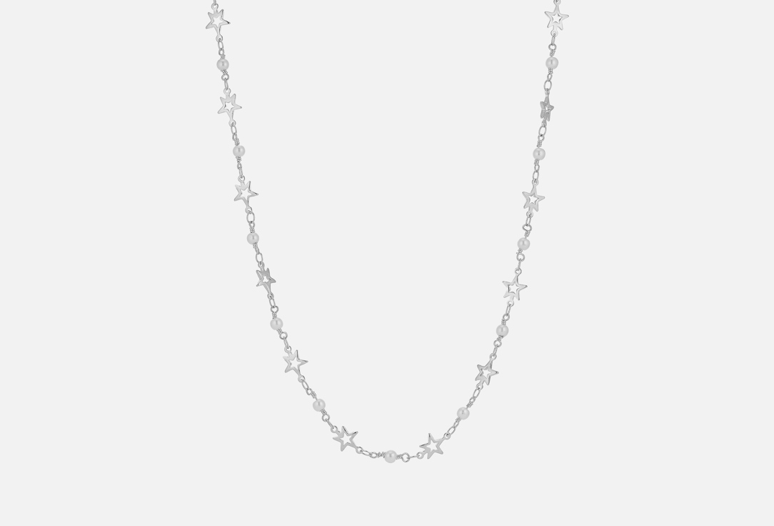 

цепочка ALERIE-ACCESSORIES, Essentials Silver Stars с майоркой 1 шт