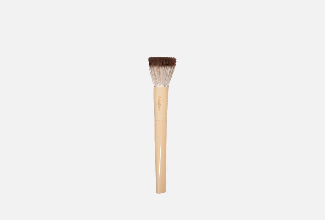 Кисть для макияжа RUBY ROSE Duo Fiber Glass