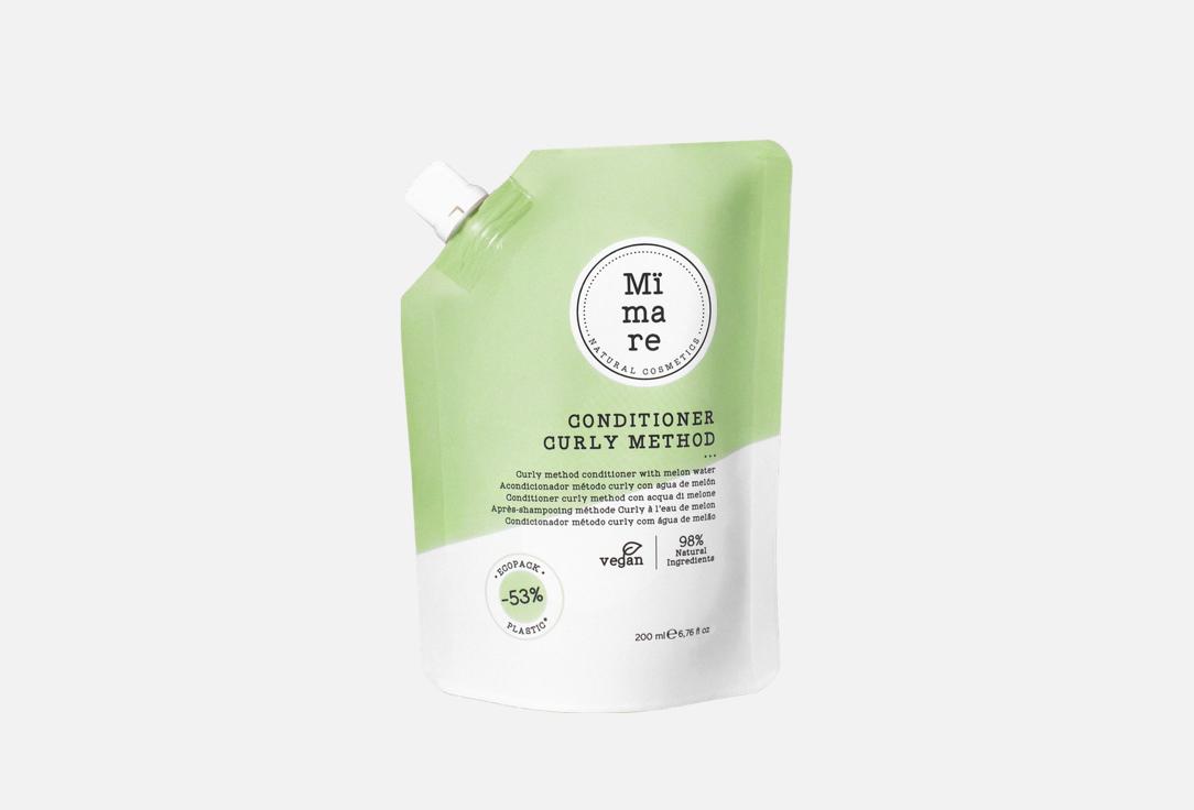 Изображение товара Кондиционер для кудрей Mimare CURLY METHOD легкое питание и увлажнение 200 мл