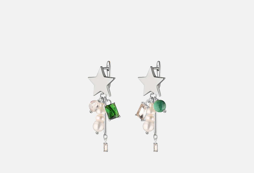 Изображение товара серьги GINADREAMS Игривое настроение Silver