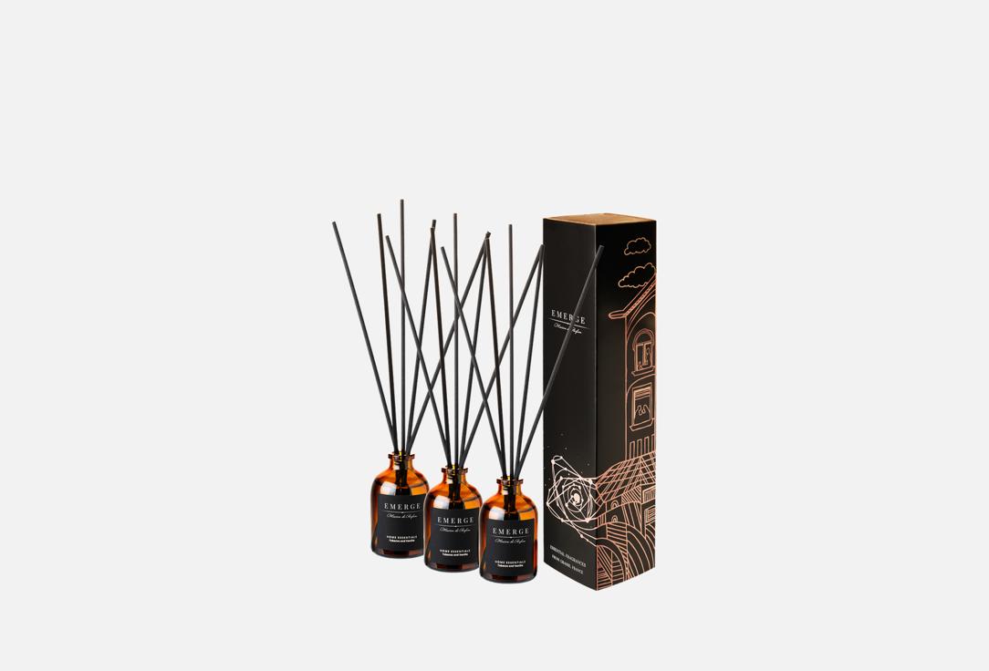 

Набор ароматических диффузоров EMERGE, Kirklen charm, Bacca sense, Narcoti Vibe 3 шт