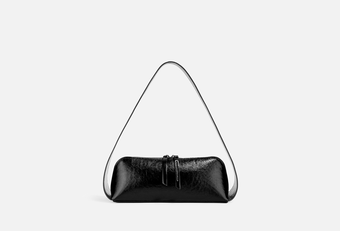 Изображение товара Кожаная сумка-багет ASYA MALBERSHTEIN коричневая