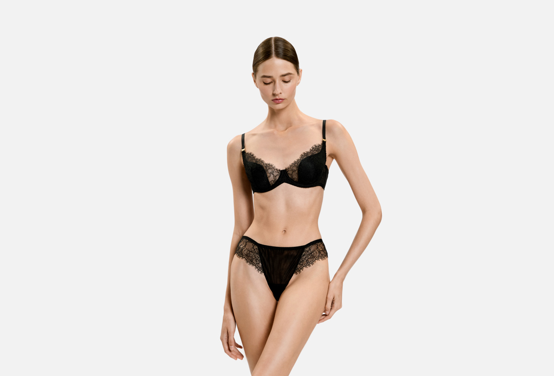 Изображение товара Трусы-бразильяно La Dea SAHARA черные для женщин