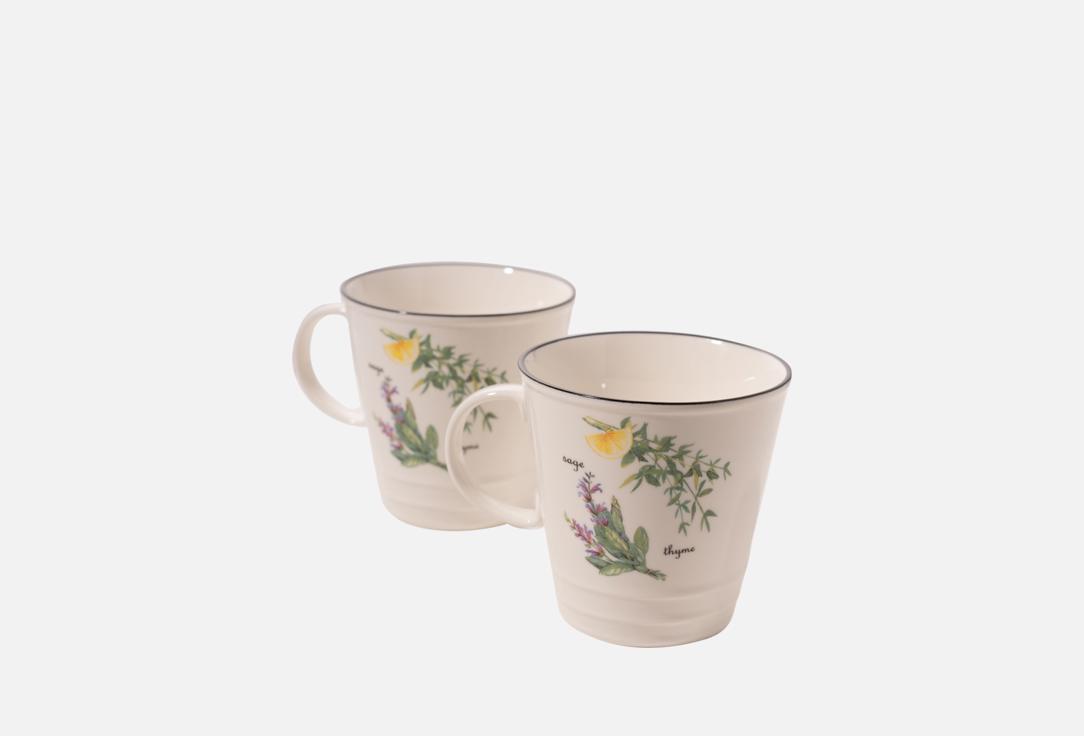 

Набор чайных пар BILLIBARRI, Принт, Lemon 2 пар