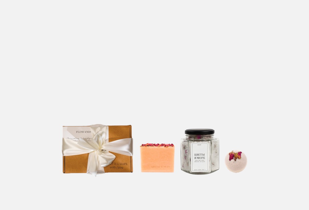 Изображение товара Подарочный набор для тела Молоко из роз продукты для ванны и тела