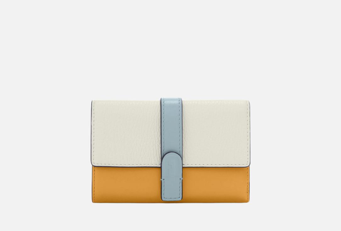 Изображение товара Кошелек кожаный FURLA GRAZIA M COMPACT PANNA/SENAPE/CIRRO