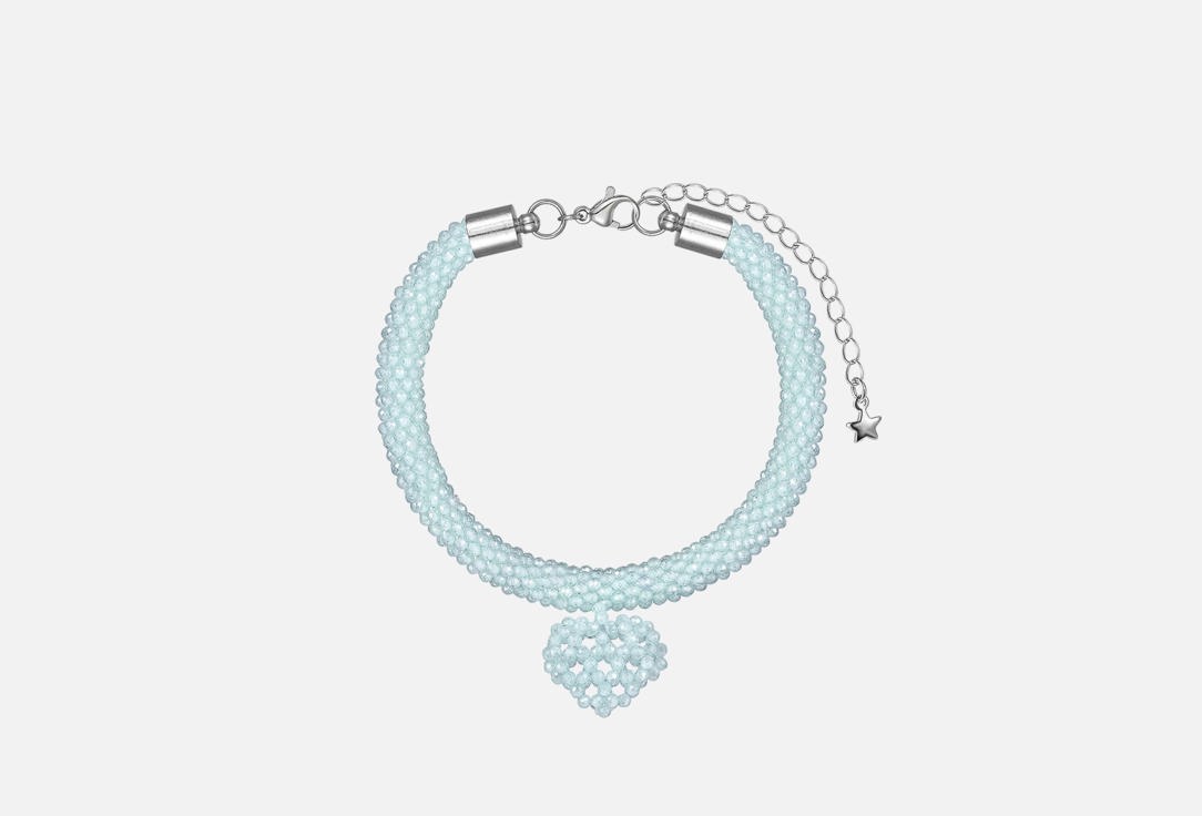 Изображение товара Браслет из натурального циркона Rebellious Sky для женщин 19 см голубой цвет