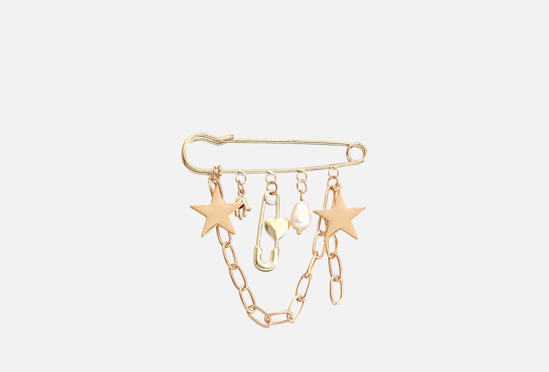 Изображение товара Брошь-Булавка Настроение женщины с жемчугом