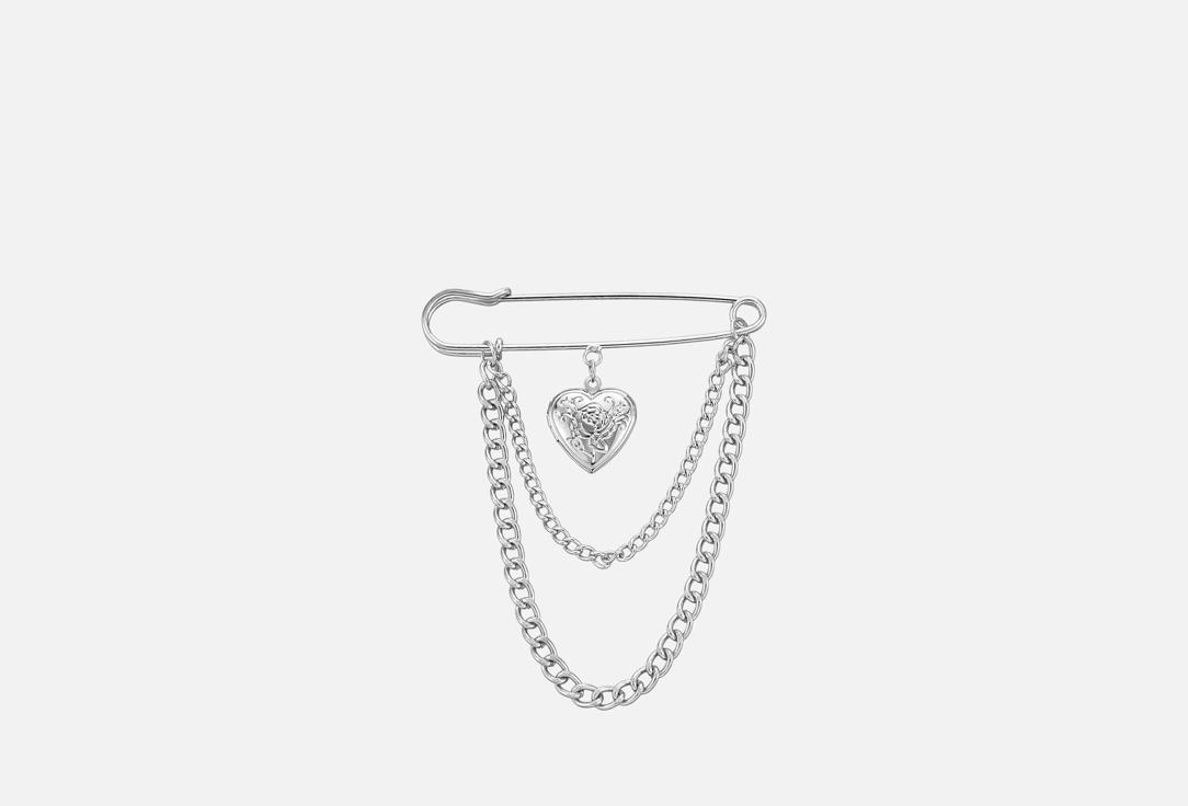 Изображение товара Брошь-Булавка Настроение женщины серебро латунь стильная романтичная подарочная