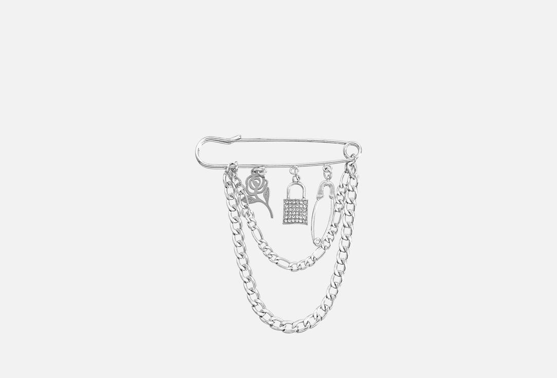 Изображение товара Брошь-Булавка Настроение женщины с цирконами