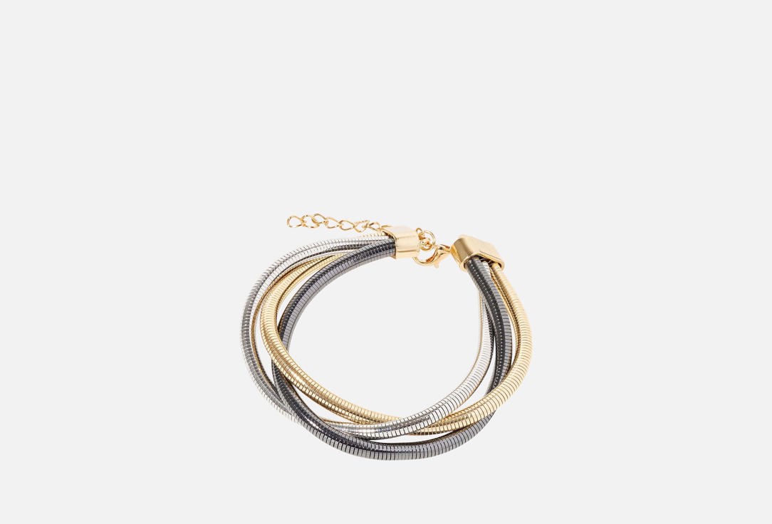 Изображение товара Браслет Настроение женщины из латуни с покрытием серебром и золотом стильное украшение