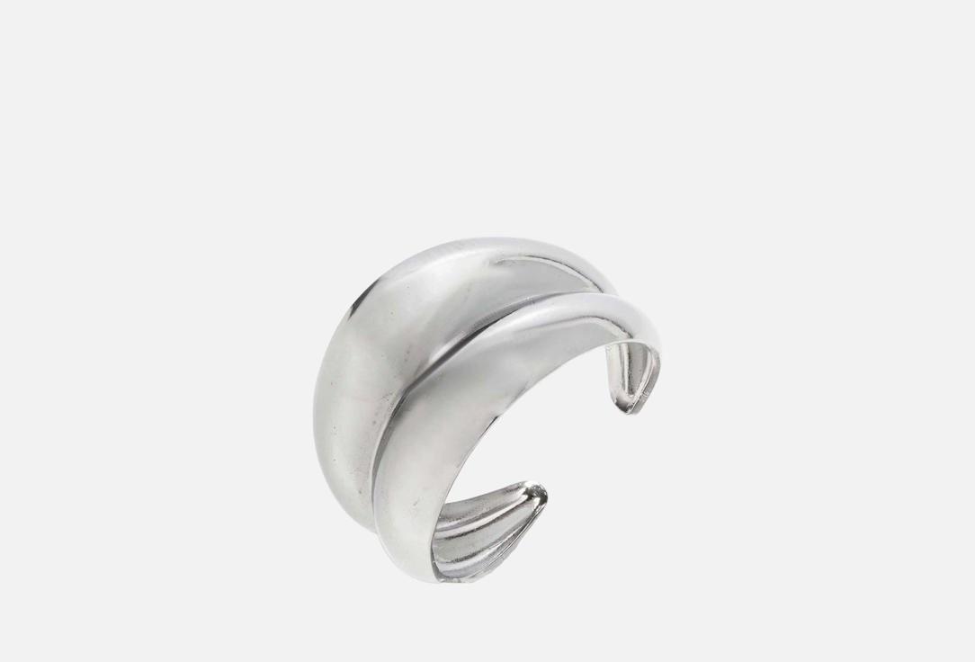 Изображение товара кольцо Настроение женщины Кольцо крупное покрытое серебром