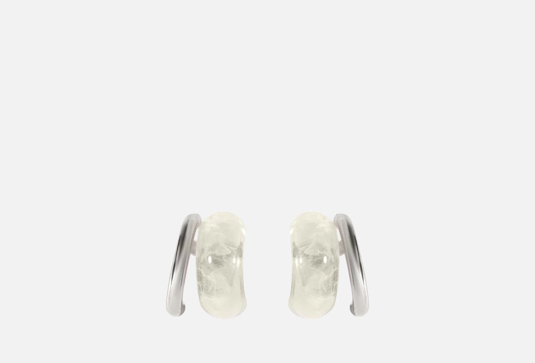 Изображение товара серьги Настроение женщины с акрилом