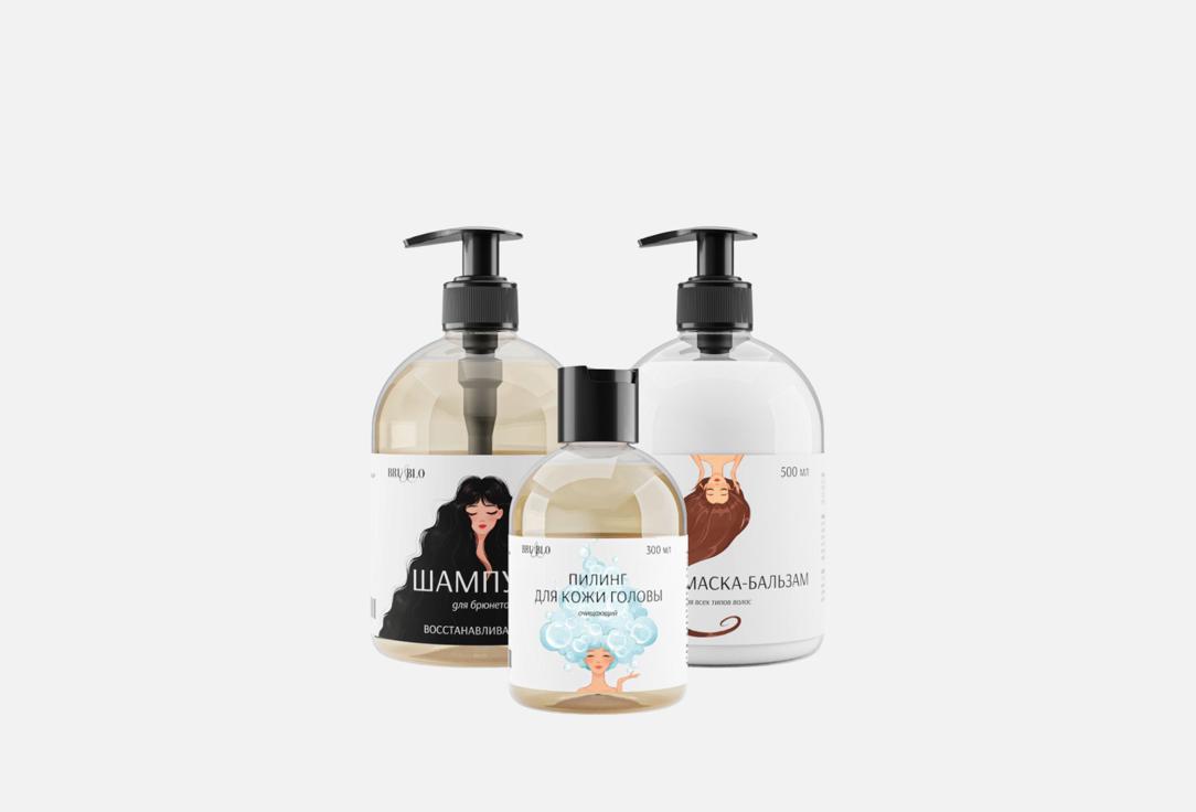 Изображение товара Набор для брюнеток BRU&BLO восстанавливающий