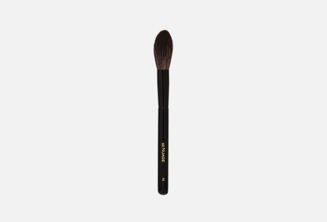 Изображение товара Кисть для пудры, румян и хайлайтера BENUAGE face makeup brush A2 натуральный ворс коза
