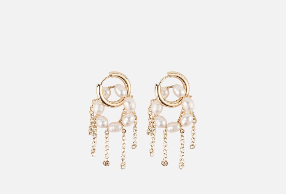 Изображение товара Серьги 19.stone жемчужный дождь