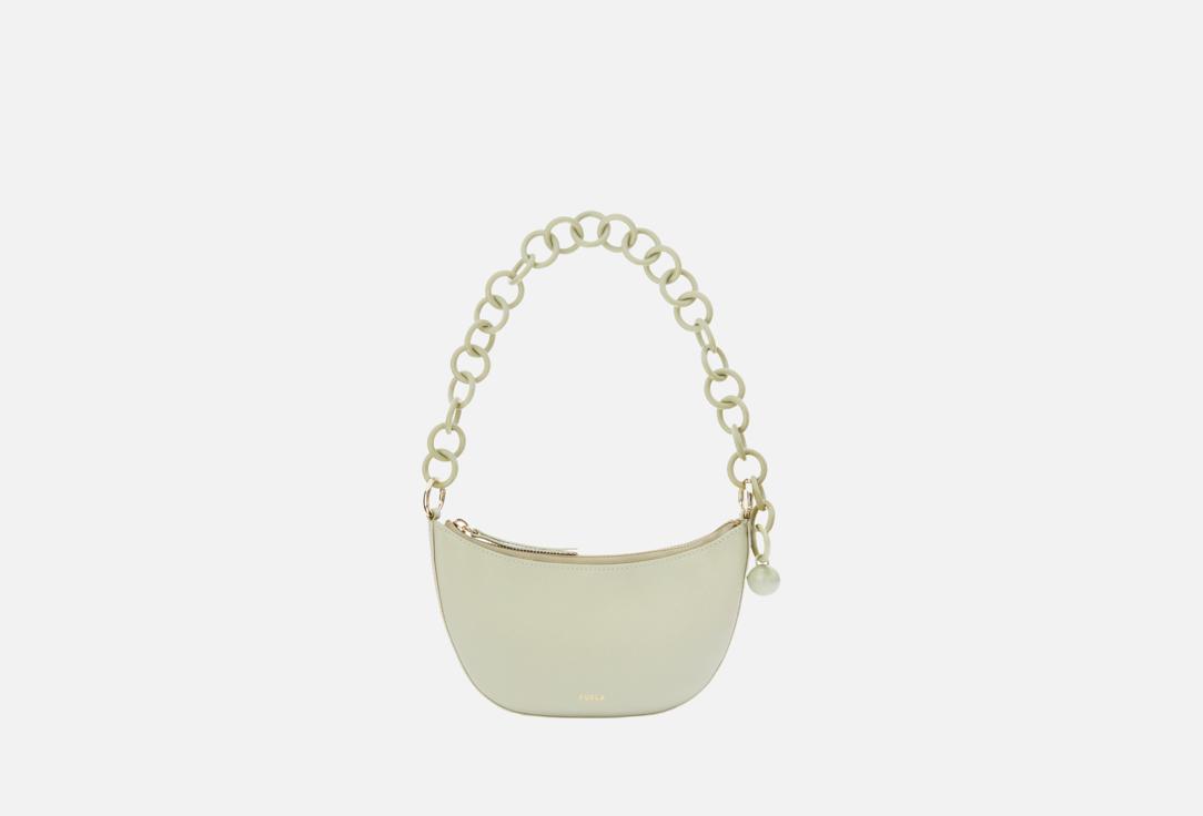Изображение товара Кожаная сумка на плечо FURLA SFERA MINI SHOULDER LIGHT SALVIA для женщин