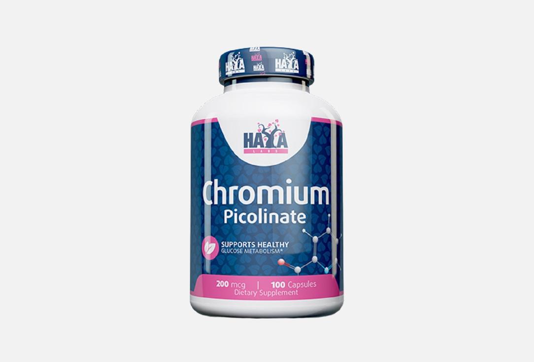 Изображение товара Хром HAYA LABS Пиколинат 200 мкг в капсулах