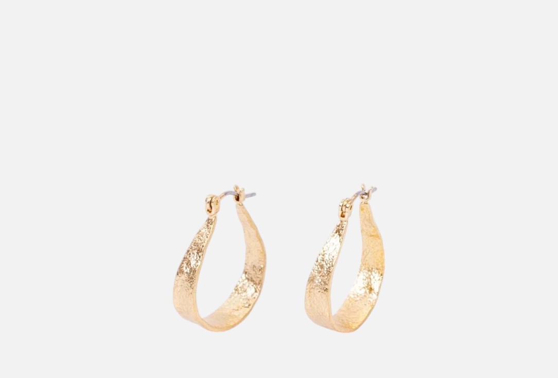 Изображение товара Элегантные латунные серьги с позолотой ручной работы для женщин