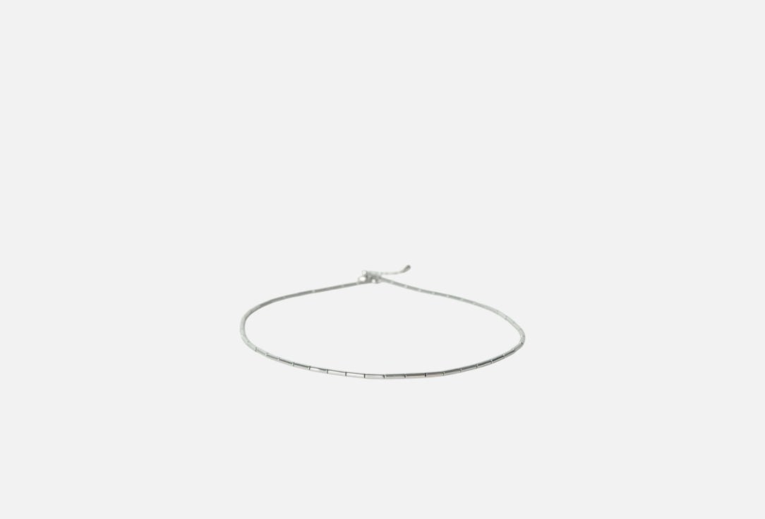 

КОЛЬЕ ФЕТИШ, Офис Серебристый 1 шт