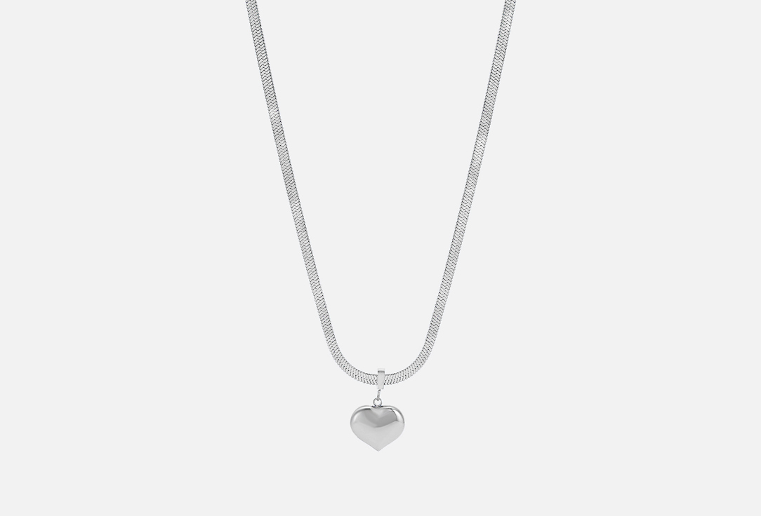Изображение товара Цепочка с подвеской Attribute Shop silver chain harness with heart pendant