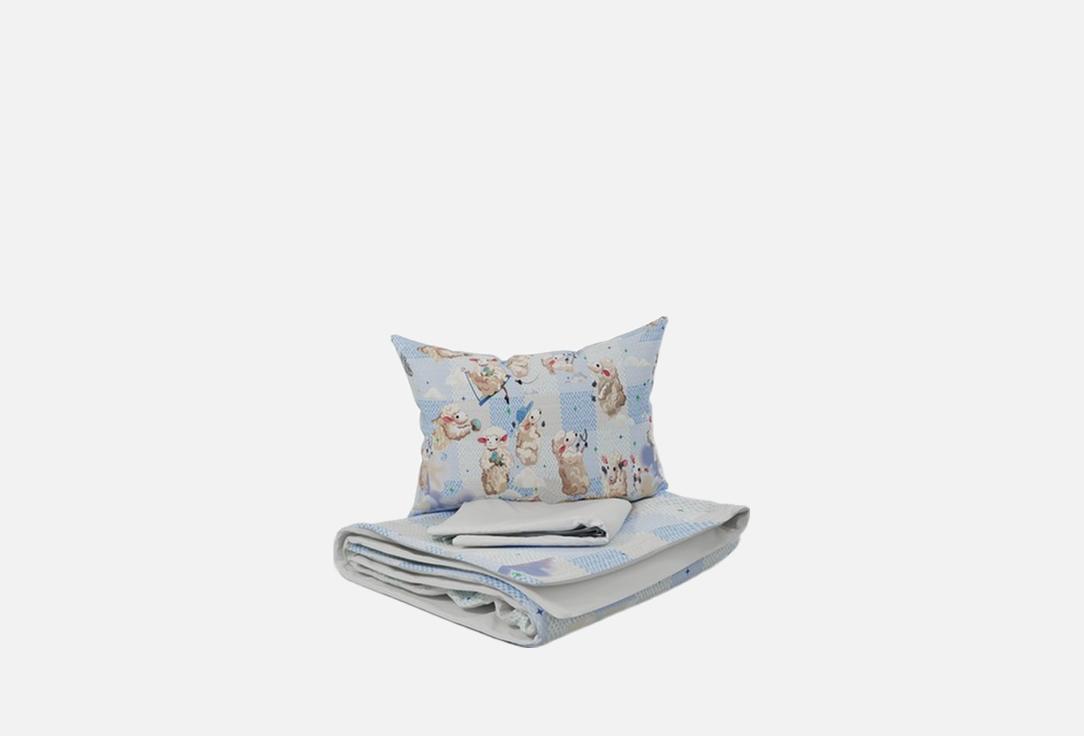 Изображение товара Детский комплект постельного белья Mollen Барашки boom, полутораспальный