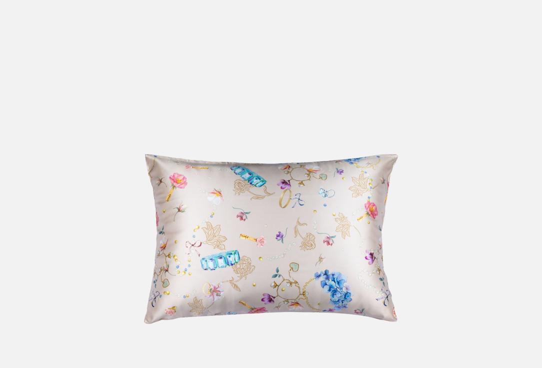 Изображение товара Наволочка Mollen Забава в пудровом, мако сатин, 50х70 см