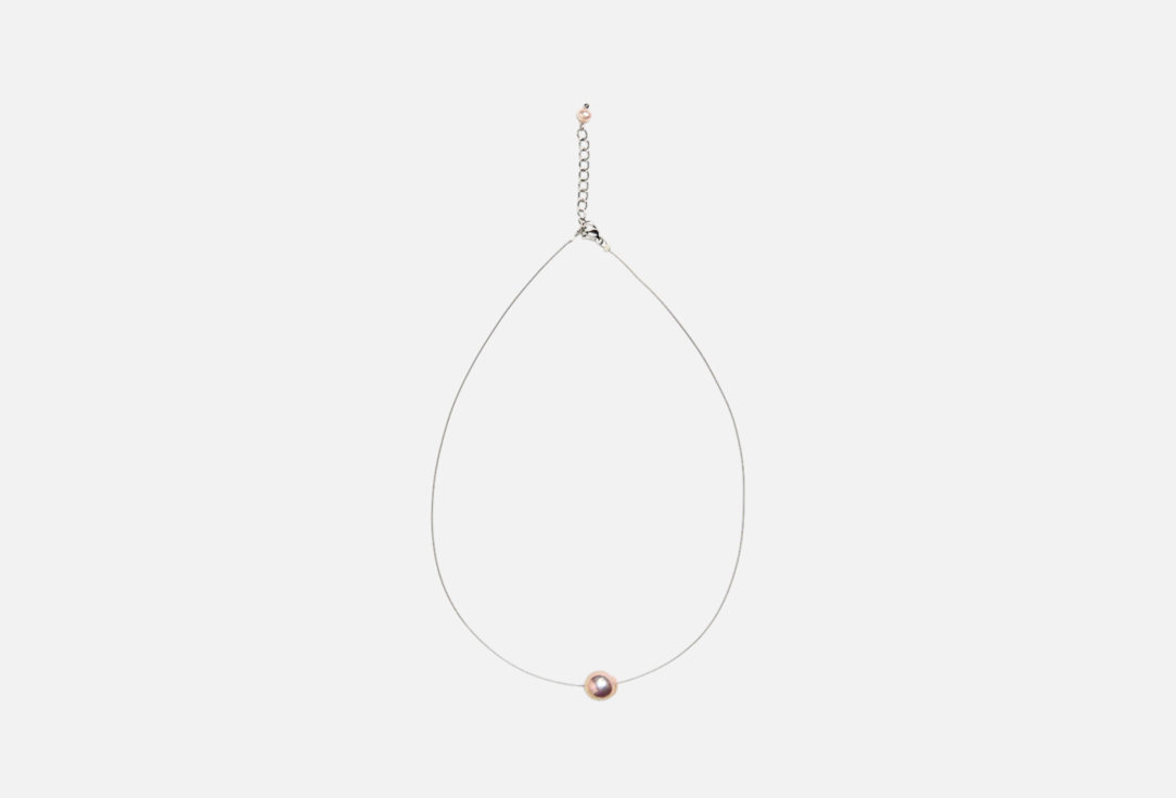 Изображение товара Колье MORZA Твоя Планета из розового жемчуга 10 мм с карабином для женщин