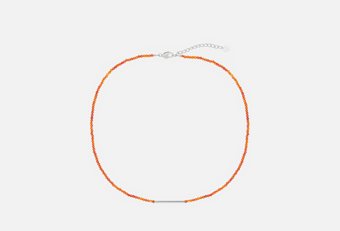 Изображение товара Модный чокер MORZA с оранжевым цирконом для женщин