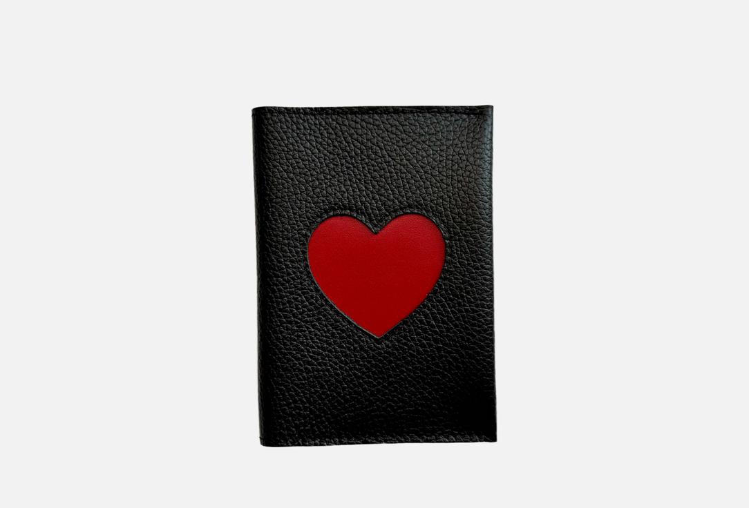 Изображение товара Обложка для автодокументов Fabrikatika Lucerne черная из натуральной кожи и велюра