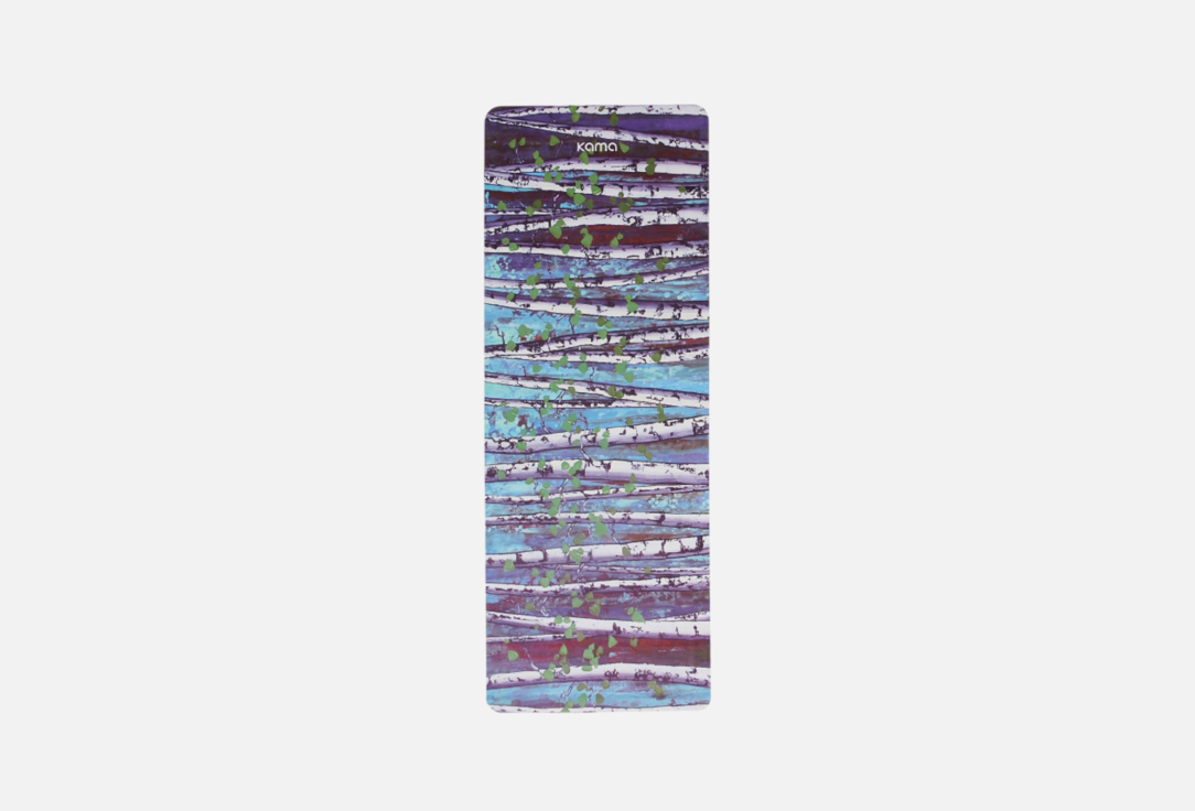 Коврик для йоги и фитнеса KAMA Turquoise birch 1 шт
