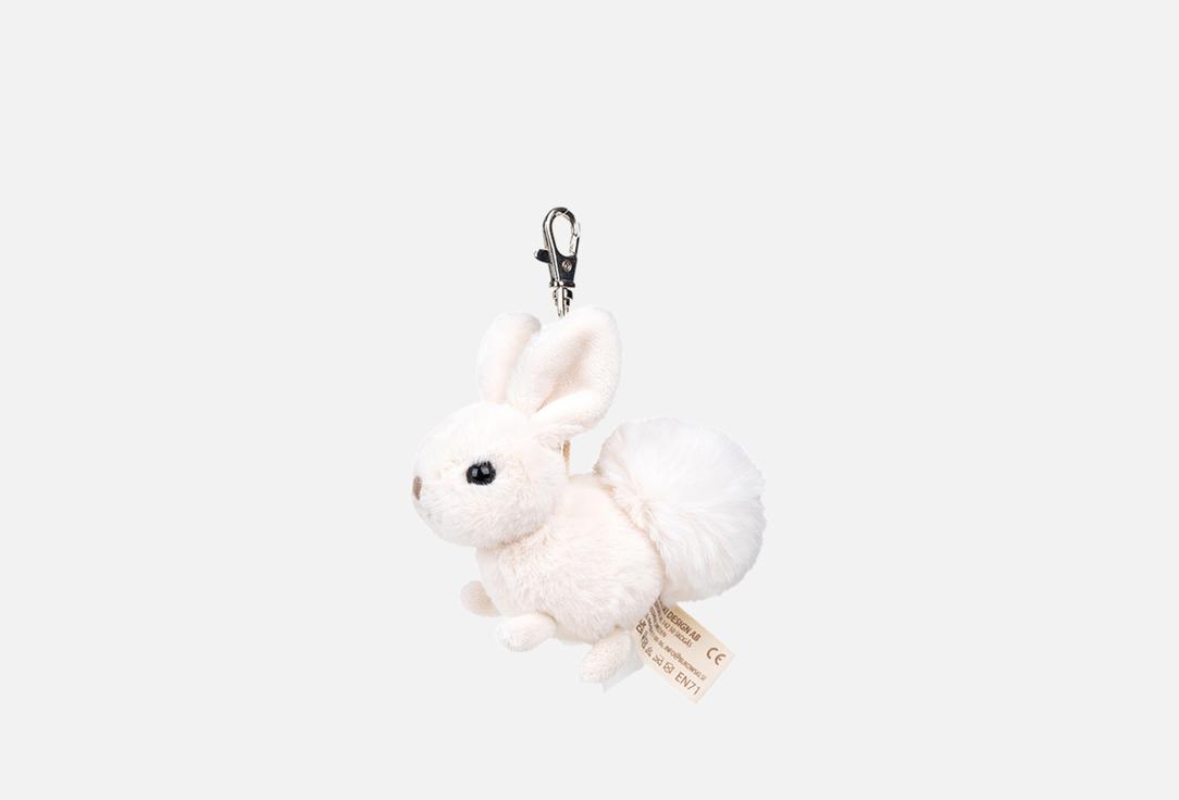 

Мягкая игрушка-брелок BUKOWSKI, Белый, Заяц 1 шт