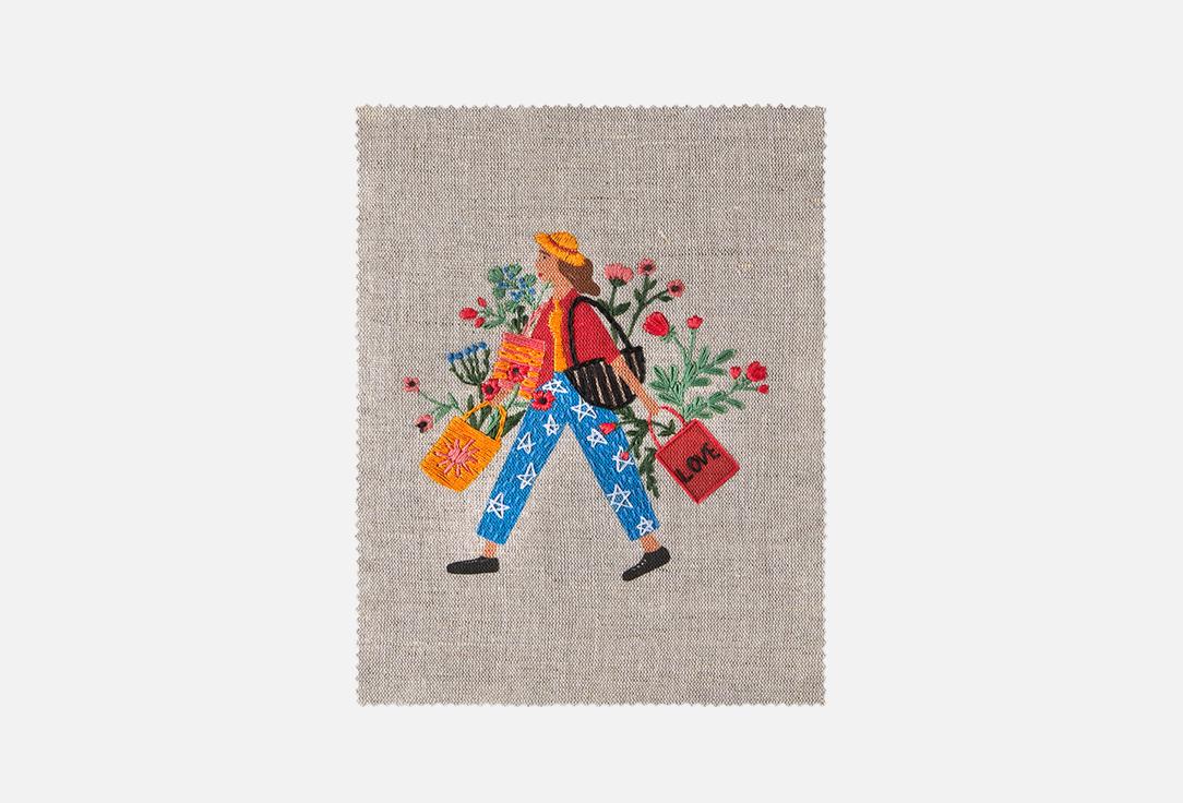 

Подарочный набор для вышивания НЕ БЕЛЫЙ ЛИСТ, Цветочница 1 шт