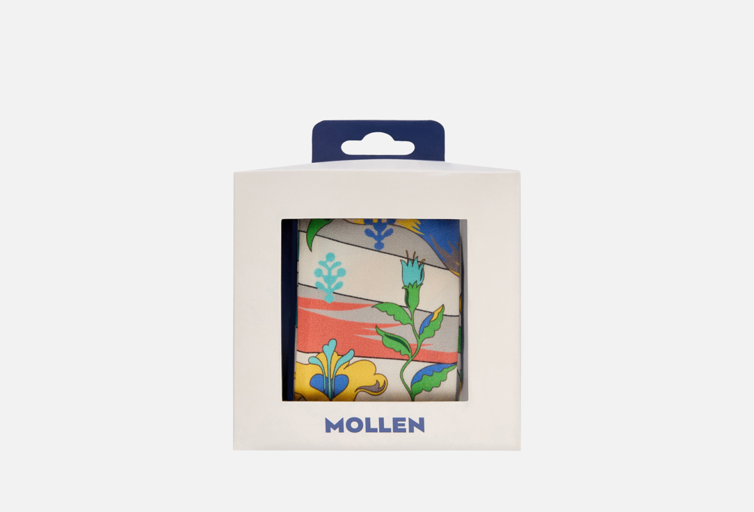 Изображение товара Твилли шарф Mollen Алконост жемчужно-белый