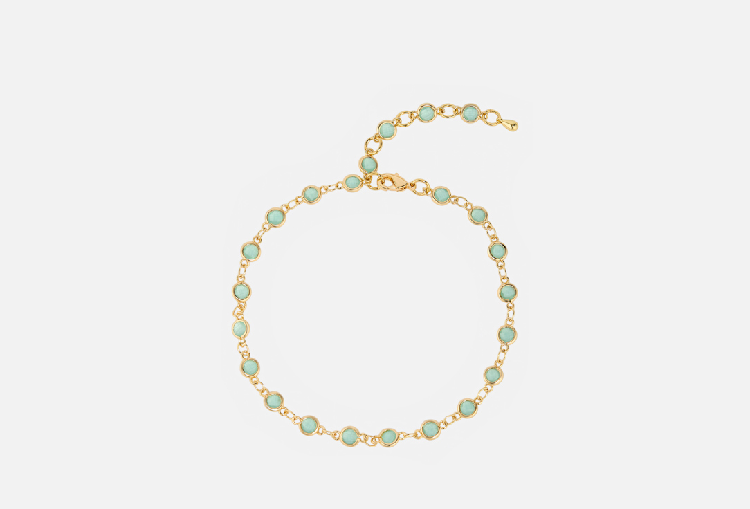 Изображение товара Анклет Ronda зеленые фианиты