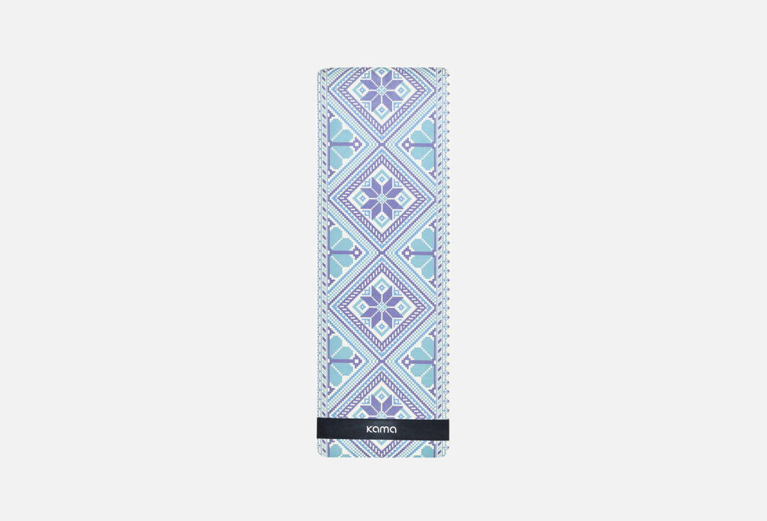 Коврик для йоги и фитнеса KAMA Blue 1 шт