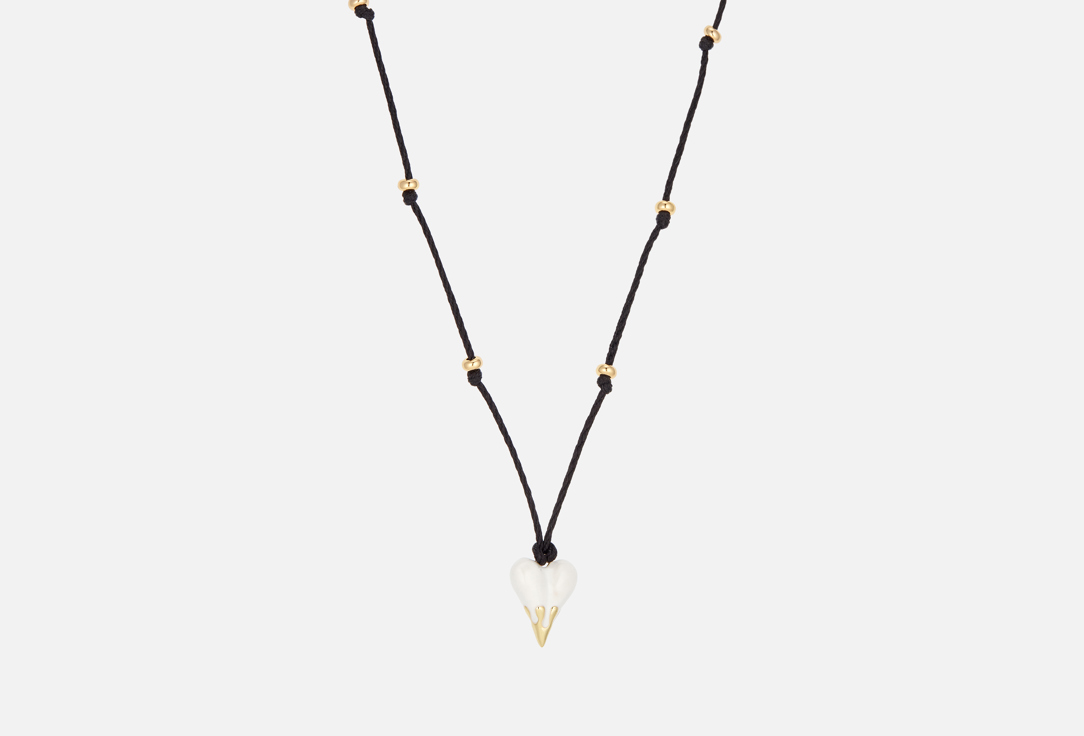 Изображение товара Колье Mr&Mrs Wolf Neck lanyard with white heart