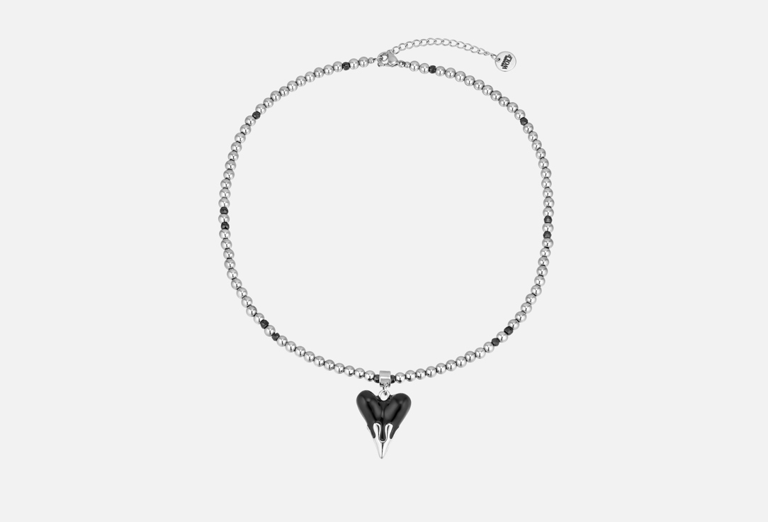 Изображение товара колье Mr&Mrs Wolf Hematite with Black Heart