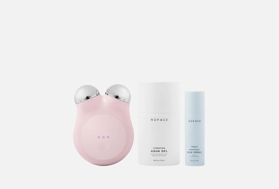 Изображение товара Косметологический аппарат NUFACE Mini+ Sandy Rose для лифтинга и омоложения лица и шеи