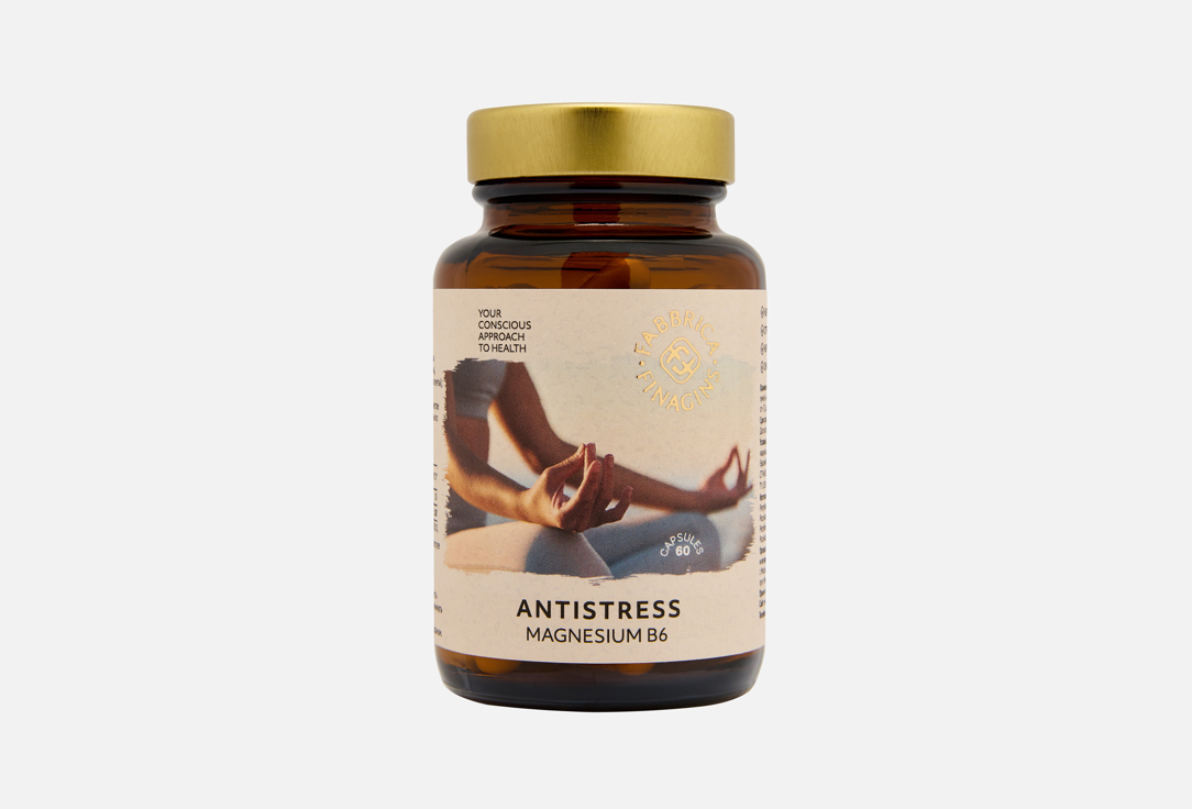 Изображение товара комплекс витаминов и минералов Fabbrica Finagins магний и витамин в6 в капсулах