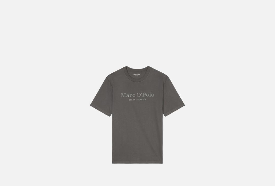 Изображение товара Мужская футболка Marc O'Polo из органического хлопка серого цвета