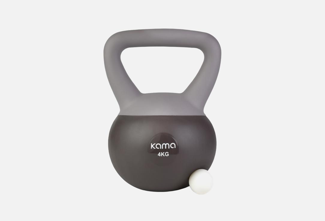Изображение товара гиря Kama soft kettlebell 4 kg