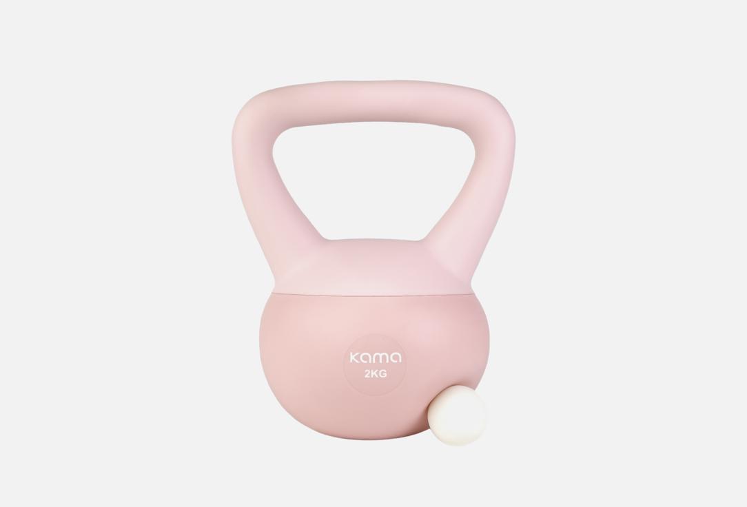 Изображение товара гиря Kama soft kettlebell 2 kg